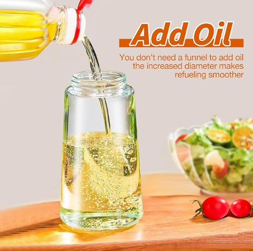 Oil Sprayer for Cooking 2 in 1