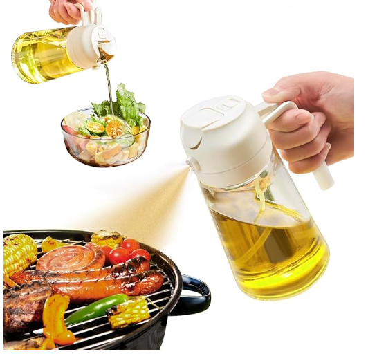 Oil Sprayer for Cooking 2 in 1